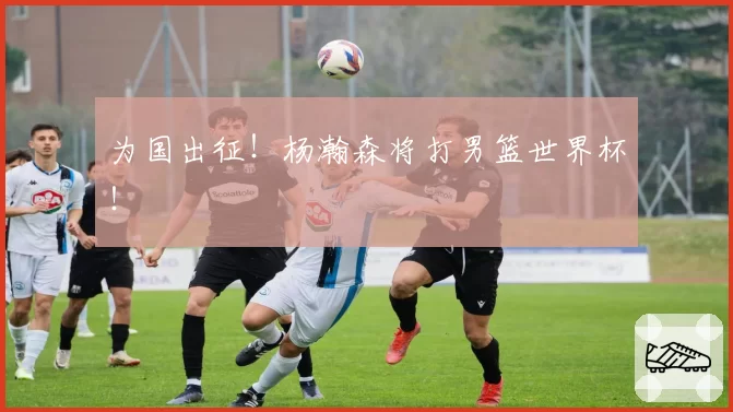 为国出征!杨瀚森将打男篮世界杯!